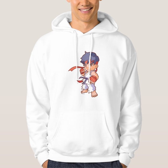 Pocket Fighter Ryu Hoodie (Front)