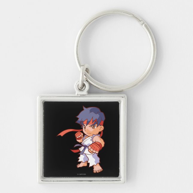 Pocket Fighter Ryu Keychain (Front)