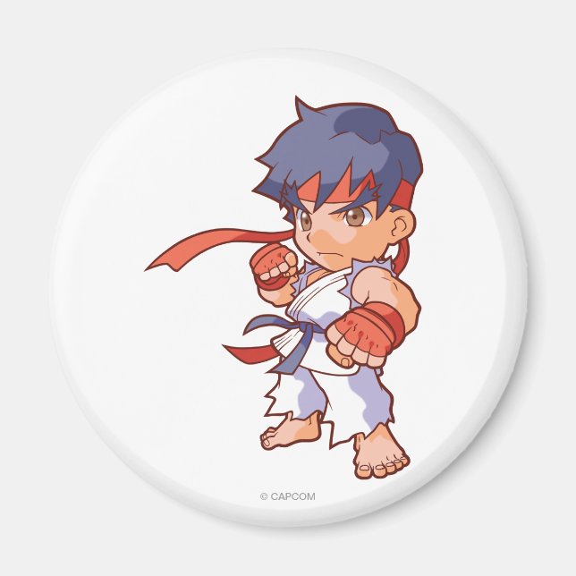 Pocket Fighter Ryu Magnet (Front)