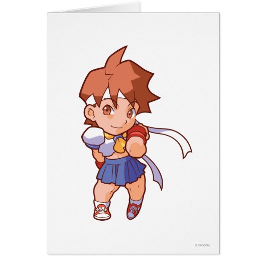 Pocket Fighter Sakura (Front)