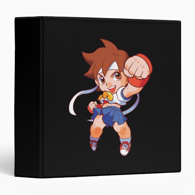 Pocket Fighter Sakura 2 Binder (Front/Spine)
