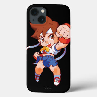 Pocket Fighter Sakura 2 iPhone 13 Case