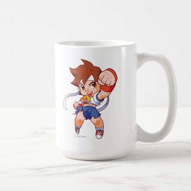 Pocket Fighter Sakura 2 Coffee Mug (Right)