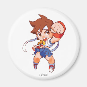 Pocket Fighter Sakura 2 Magnet