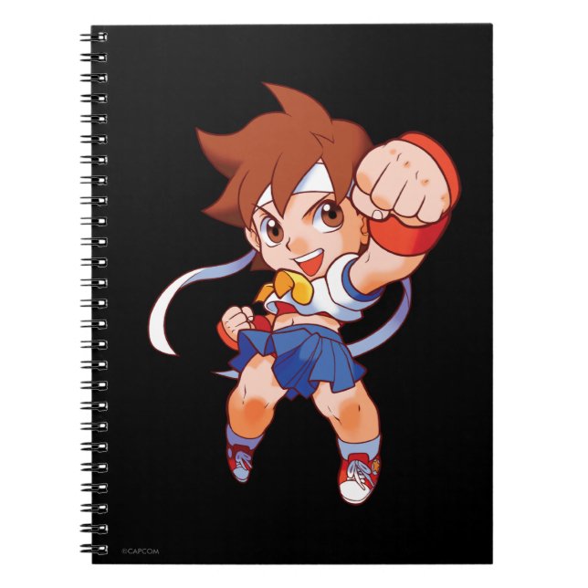 Pocket Fighter Sakura 2 Notebook (Front)