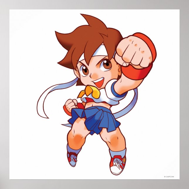 Pocket Fighter Sakura 2 Poster (Front)