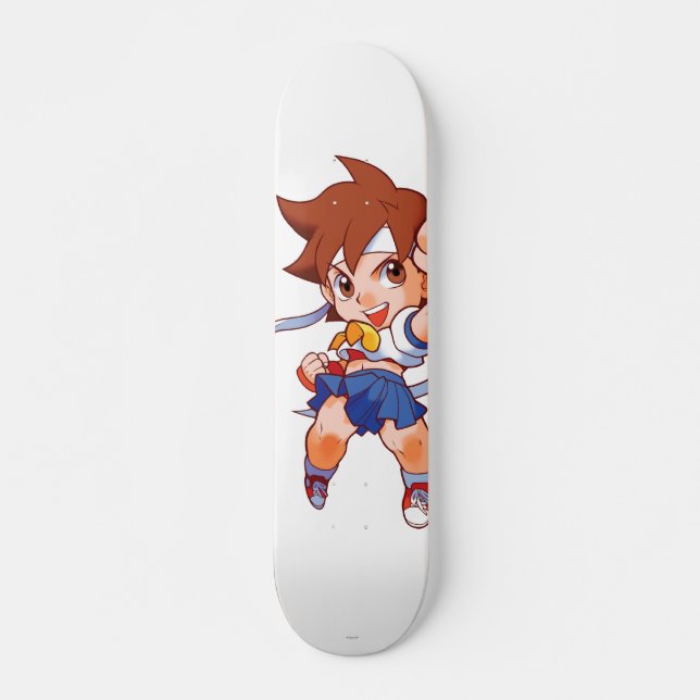 Pocket Fighter Sakura 2 Skateboard (Front)