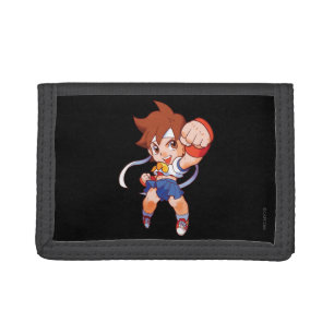 Pocket Fighter Sakura 2 Trifold Wallet