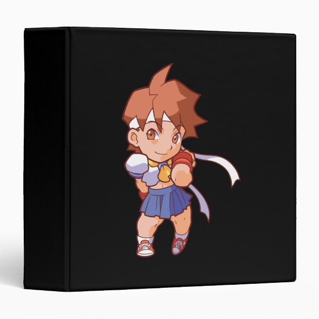 Pocket Fighter Sakura Binder (Front/Spine)