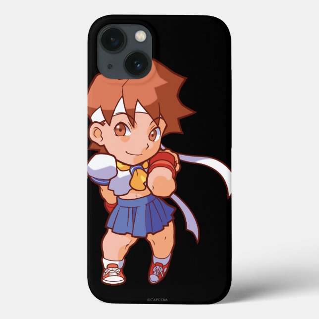 Pocket Fighter Sakura Case-Mate iPhone Case (Back)