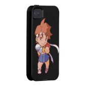 Pocket Fighter Sakura Case-Mate iPhone Case (Back/Right)