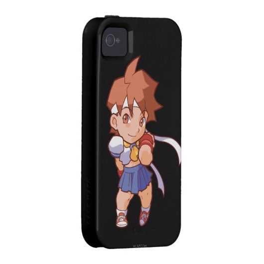 Pocket Fighter Sakura Case-Mate iPhone Case (Back/Right)