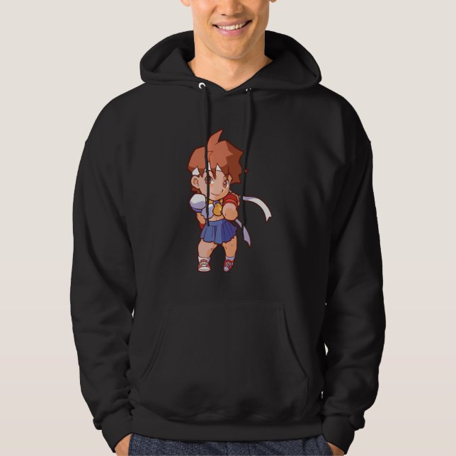 Pocket Fighter Sakura Hoodie (Front)