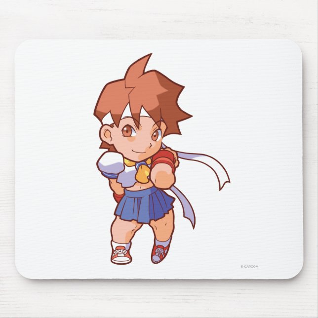 Pocket Fighter Sakura Mouse Pad (Front)