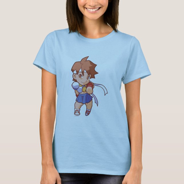Pocket Fighter Sakura T-Shirt (Front)