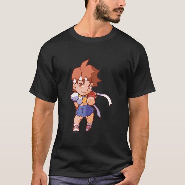 Pocket Fighter Sakura T-Shirt (Front)