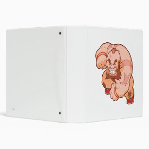 Pocket Fighter Zangief 2 3 Ring Binder