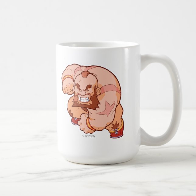 Pocket Fighter Zangief 2 Coffee Mug (Right)