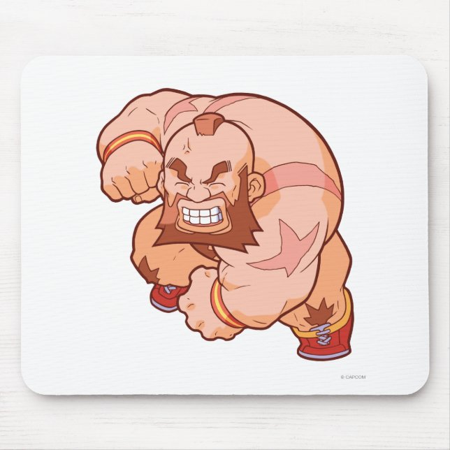 Pocket Fighter Zangief 2 Mouse Pad (Front)