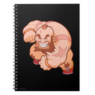 Pocket Fighter Zangief 2 Notebook
