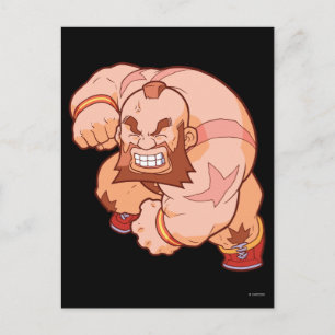 Pocket Fighter Zangief 2 Postcard