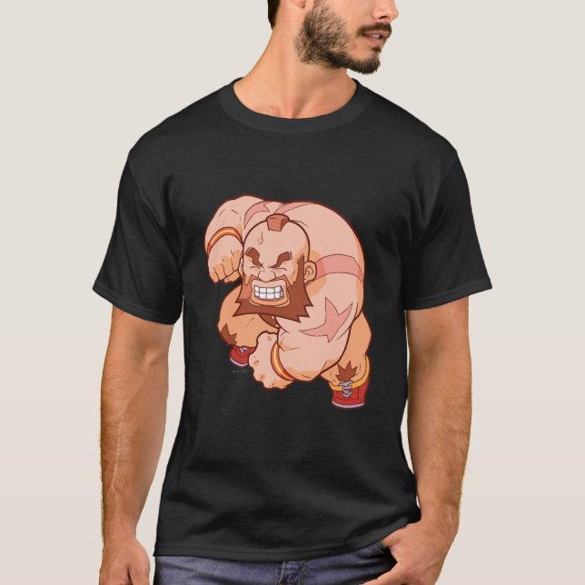 Pocket Fighter Zangief 2 T-Shirt (Front)
