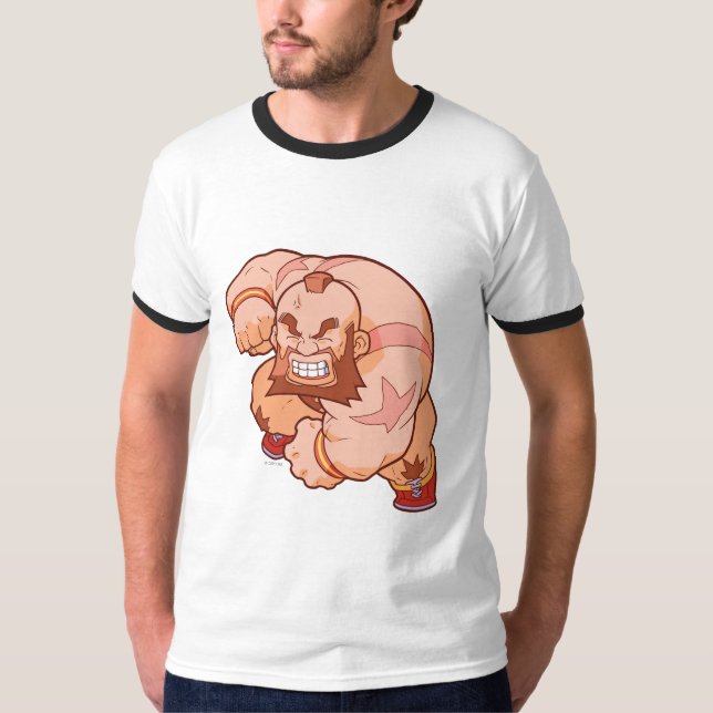 Pocket Fighter Zangief 2 T-Shirt (Front)