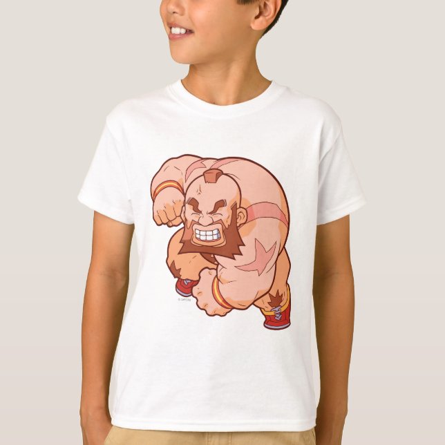 Pocket Fighter Zangief 2 T-Shirt (Front)