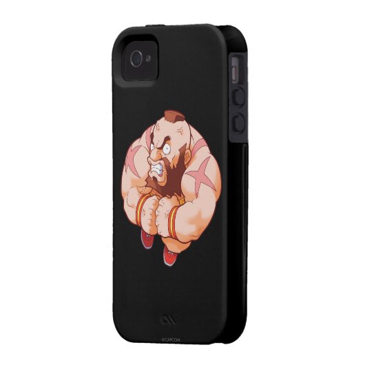 Pocket Fighter Zangief Case-Mate iPhone Case (Back Left)