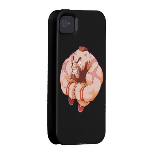 Pocket Fighter Zangief Case-Mate iPhone Case (Back/Right)