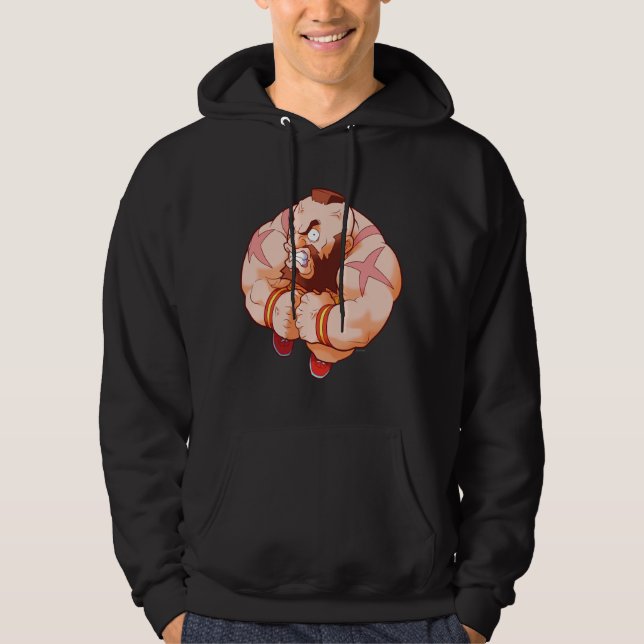 Pocket Fighter Zangief Hoodie (Front)
