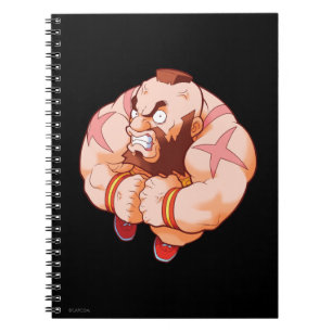 Pocket Fighter Zangief Notebook