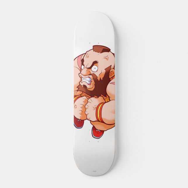 Pocket Fighter Zangief Skateboard Deck (Front)