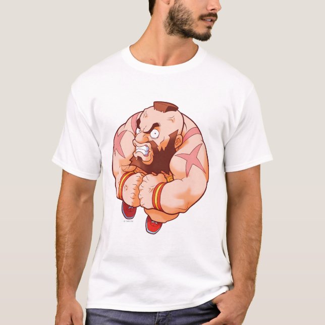 Pocket Fighter Zangief T-Shirt (Front)