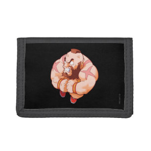 Pocket Fighter Zangief Tri-fold Wallet