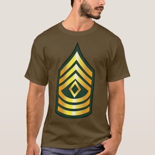 POCKET First Sergeant 1SG wo Txt T_Shirt