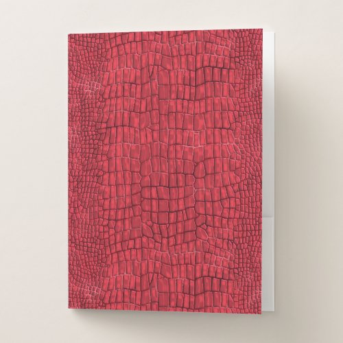 Pocket Folder-Gator Print Folder