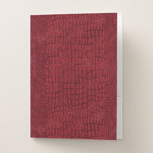 Pocket Folder-Gator Print Folder