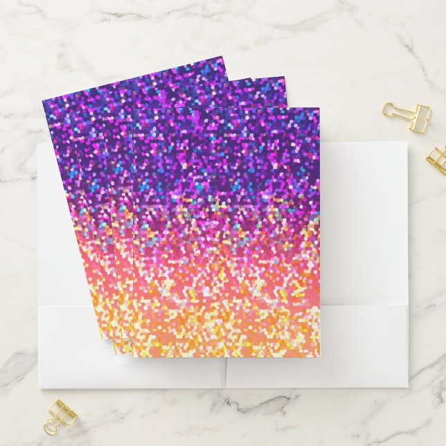Pocket Folder Glitter Graphic (In Situ)