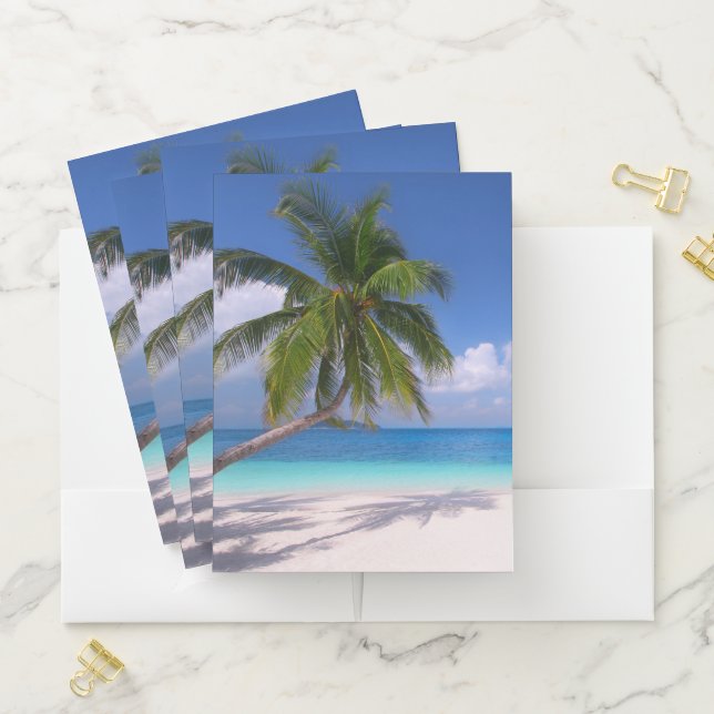 Pocket Folder-Tropical Beach Folder (In Situ)