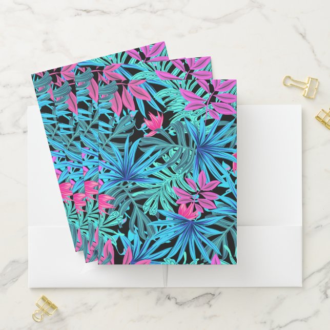 Pocket Folder-Tropical Print Folder (In Situ)