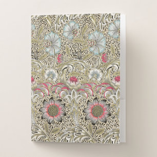 POCKET FOLDER : WILLIAM MORRIS : CORNCOCKLE