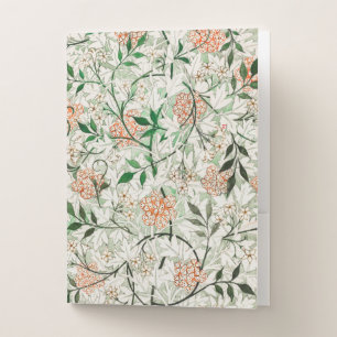 POCKET FOLDER : WILLIAM MORRIS : JASMINE