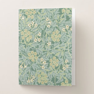 POCKET FOLDER : WILLIAM MORRIS : JASMINE