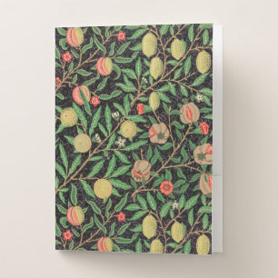 POCKET FOLDER : WILLIAM MORRIS : POMEGRANATES