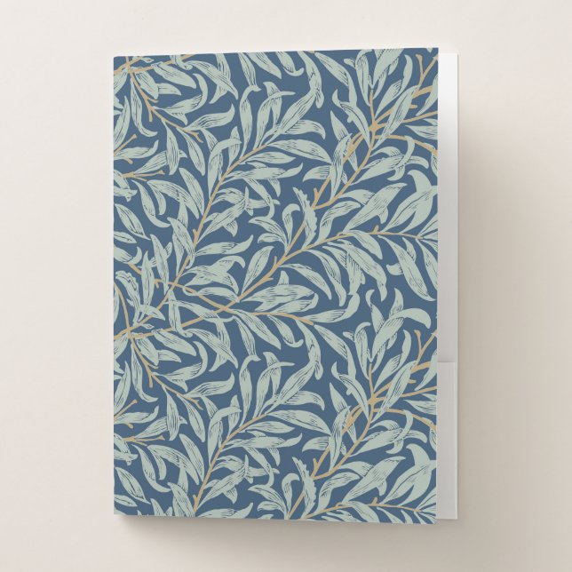 POCKET FOLDER : WILLIAM MORRIS : WILLOW (Front)