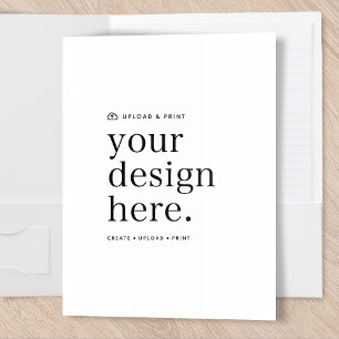 Pocket Folder Your Design Upload
