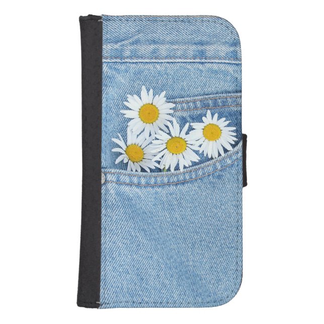 Pocket full of daisies samsung galaxy wallet case (Front)