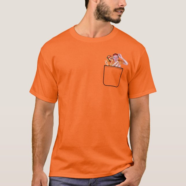 Pocket Full of Orange Pill T-Shirt (Front)