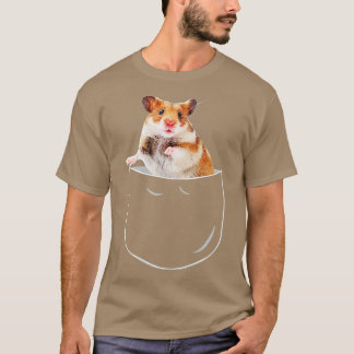Pocket Hamster , Funny Hamster In Pocket Gift T-Shirt